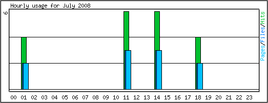 Hourly usage