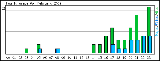 Hourly usage